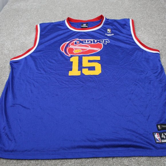 Carmelo Anthony Jersey Men's 4XL Reebok Nuggets 1975-76 Hardwood Classics HWC - Picture 2 of 10